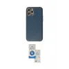 ieg™ iPhone 12 Pro Max Kılıf Ahenk Işık - Şeffaf Royal Nano Ekran Koruyucu