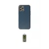 ieg™ iPhone 12 Pro Max Kılıf Ahenk Işık - Siyah Joko Magic 5D Hayalet Cam