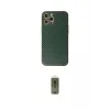 ieg™ iPhone 12 Pro Max Kılıf Ahenk Işık - Siyah Joko Magic 5D Hayalet Cam