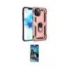 ieg™ iPhone 12 Pro Max Kılıf Ahenk Klasik Koleksiyonu - Siyah 34D Izgaralı Cam