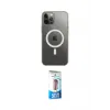 ieg™ iPhone 12 Pro Max Kılıf Ahenk Yansıma Prime - Siyah 5D Eko Cam Ekran Koruyucu