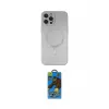 ieg™ iPhone 12 Pro Max Kılıf Akış Minimal Özel Seri - Siyah 18D Cam Ekran Koruyucu