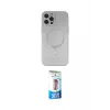 ieg™ iPhone 12 Pro Max Kılıf Akış Minimal Özel Seri - Siyah 5D Eko Cam Ekran Koruyucu