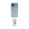 ieg™ iPhone 12 Pro Max Kılıf Akış Minimal Özel Seri - Siyah Mat Seramik Nano Ekran Koruyucu