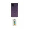 ieg™ iPhone 12 Pro Max Kılıf Akış Minimal Özel Seri - Siyah Polymer Nano Ekran Koruyucu