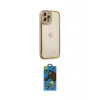 ieg™ iPhone 12 Pro Max Kılıf Çekirdek Klasik Serisi - Siyah 18D Cam Ekran Koruyucu