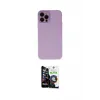 ieg™ iPhone 12 Pro Max Kılıf Çekirdek Modern Serisi - Şeffaf Temperli Cam Ekran Koruyucu