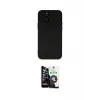 ieg™ iPhone 12 Pro Max Kılıf Çekirdek Modern Serisi - Şeffaf Temperli Cam Ekran Koruyucu