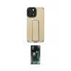 ieg™ iPhone 12 Pro Max Kılıf Çekirdek Yansıma - Şeffaf 360 Full Body Arka Koruyucu