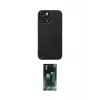 ieg™ iPhone 12 Pro Max Kılıf Çekirdek Yansıma - Şeffaf 360 Full Body Arka Koruyucu