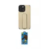 ieg™ iPhone 12 Pro Max Kılıf Çekirdek Yansıma - Siyah 18D Cam Ekran Koruyucu