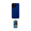 ieg™ iPhone 12 Pro Max Kılıf Çekirdek Yansıma - Siyah 18D Cam Ekran Koruyucu