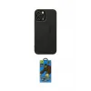 ieg™ iPhone 12 Pro Max Kılıf Çekirdek Yansıma - Siyah 18D Cam Ekran Koruyucu
