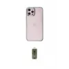 ieg™ iPhone 12 Pro Max Kılıf Doruk Doku Prime - Siyah Joko Magic 5D Hayalet Cam
