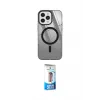 ieg™ iPhone 12 Pro Max Kılıf Doruk Prime - Siyah 5D Eko Cam Ekran Koruyucu