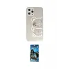 ieg™ iPhone 12 Pro Max Kılıf Eksen Asil Prime - Siyah 34D Izgaralı Cam