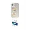 ieg™ iPhone 12 Pro Max Kılıf Eksen Asil Prime - Siyah 3D Antistatik Cam Ekran Koruyucu