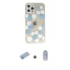 ieg™ iPhone 12 Pro Max Kılıf Eksen Asil Prime - Siyah Joko Magic 5D Cam + Shine Kamera Lens Koruma Cam - MI