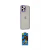 ieg™ iPhone 12 Pro Max Kılıf Eksen Doku Prime - Siyah 18D Cam Ekran Koruyucu