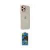 ieg™ iPhone 12 Pro Max Kılıf Eksen Doku Prime - Siyah 18D Cam Ekran Koruyucu
