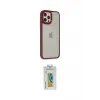 ieg™ iPhone 12 Pro Max Kılıf Eksen Doku Prime - Siyah Polymer Nano Ekran Koruyucu