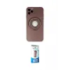 ieg™ iPhone 12 Pro Max Kılıf Eksen Klasik Prime - Siyah 5D Eko Cam Ekran Koruyucu