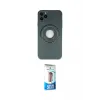 ieg™ iPhone 12 Pro Max Kılıf Eksen Klasik Prime - Siyah 5D Eko Cam Ekran Koruyucu