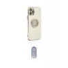ieg™ iPhone 12 Pro Max Kılıf İz Form Serisi - Siyah Joko Magic 5D Cam