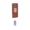 ieg™ iPhone 12 Pro Max Kılıf İz Form Serisi - Siyah Joko Magic 5D Cam