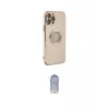 ieg™ iPhone 12 Pro Max Kılıf İz Form Serisi - Siyah Joko Magic 5D Cam