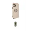 ieg™ iPhone 12 Pro Max Kılıf İz Form Serisi - Siyah Joko Magic 5D Hayalet Cam
