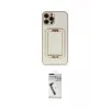 ieg™ iPhone 12 Pro Max Kılıf Kozmos Minimal Prime - Şeffaf Uv Polymer Nano Ekran Koruyucu