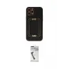 ieg™ iPhone 12 Pro Max Kılıf Kozmos Minimal Prime - Şeffaf Uv Polymer Nano Ekran Koruyucu