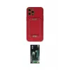 ieg™ iPhone 12 Pro Max Kılıf Kozmos Minimal Prime - Siyah 360 Mat Full Body Arka Koruyucu