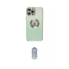 ieg™ iPhone 12 Pro Max Kılıf Kutup Yansıma Özel Seri - Siyah Joko Magic 5D Cam