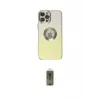 ieg™ iPhone 12 Pro Max Kılıf Kutup Yansıma Özel Seri - Siyah Joko Magic 5D Hayalet Cam