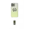 ieg™ iPhone 12 Pro Max Kılıf Kutup Yansıma Özel Seri - Siyah Joko Magic 5D Hayalet Cam