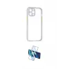 ieg™ iPhone 12 Pro Max Kılıf Nova Asil Özel Seri - Siyah 3D Antistatik Cam Ekran Koruyucu