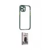ieg™ iPhone 12 Pro Max Kılıf Nova Asil Özel Seri - Siyah Bilvis Hayalet Cam Ekran Koruyucu