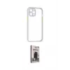 ieg™ iPhone 12 Pro Max Kılıf Nova Asil Özel Seri - Siyah Bilvis Hayalet Cam Ekran Koruyucu