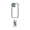 ieg™ iPhone 12 Pro Max Kılıf Nova Asil Özel Seri - Siyah Joko 5D Cam