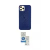 ieg™ iPhone 12 Pro Max Kılıf Nova Çizgi - Şeffaf Royal Nano Ekran Koruyucu