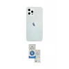 ieg™ iPhone 12 Pro Max Kılıf Nova Çizgi - Şeffaf Royal Nano Ekran Koruyucu