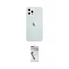 ieg™ iPhone 12 Pro Max Kılıf Nova Çizgi - Şeffaf Uv Polymer Nano Ekran Koruyucu