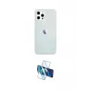 ieg™ iPhone 12 Pro Max Kılıf Nova Çizgi - Siyah 3D Antistatik Seramik Nano Ekran Koruyucu