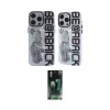 ieg™ iPhone 12 Pro Max Kılıf Nova Doku Koleksiyonu - Şeffaf 360 Full Body Arka Koruyucu
