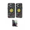 ieg™ iPhone 12 Pro Max Kılıf Nova Doku Koleksiyonu - Şeffaf Temperli Cam Ekran Koruyucu