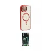 ieg™ iPhone 12 Pro Max Kılıf Nova Işık Özel Seri - Şeffaf 360 Full Body Arka Koruyucu