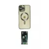 ieg™ iPhone 12 Pro Max Kılıf Nova Işık Özel Seri - Şeffaf 360 Full Body Arka Koruyucu