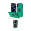 ieg™ iPhone 12 Pro Max Kılıf Odak Form Prime - Şeffaf 360 Full Body Arka Koruyucu